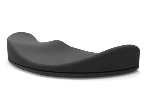 GMK+ Ergonomic Black Wrist Rest Pad