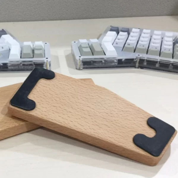 GMK+ Divided Wooden Wrist Rest - Image 5