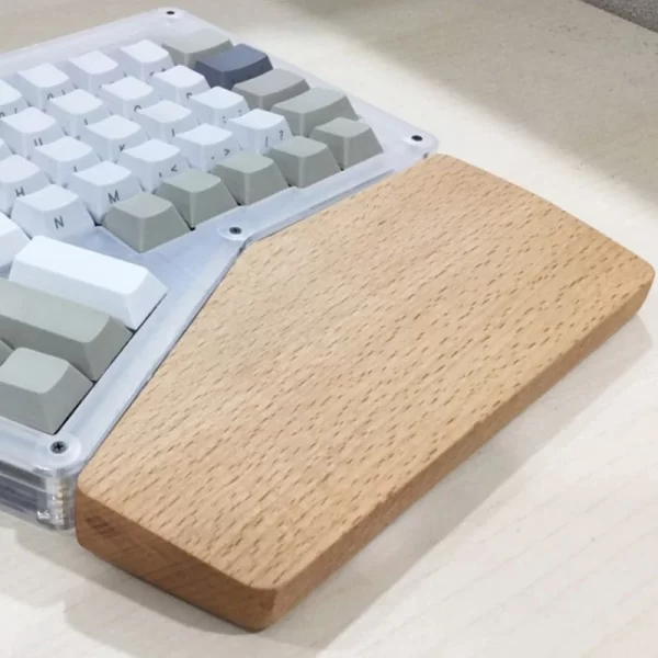 GMK+ Divided Wooden Wrist Rest - Image 2