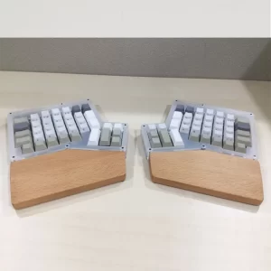 GMK+ Divided Wooden Wrist Rest