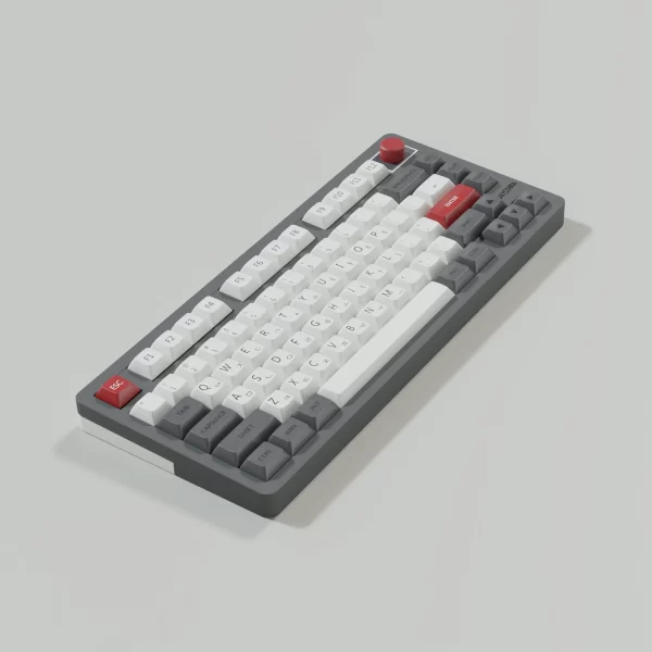 GMK+ Grey and White XDA Keycap Set - Image 3