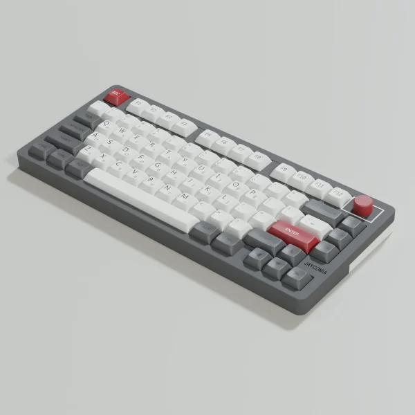 GMK+ Grey and White XDA Keycap Set - Image 2