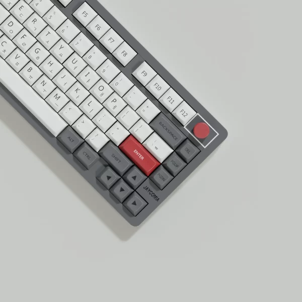 GMK+ Grey and White XDA Keycap Set - Image 4