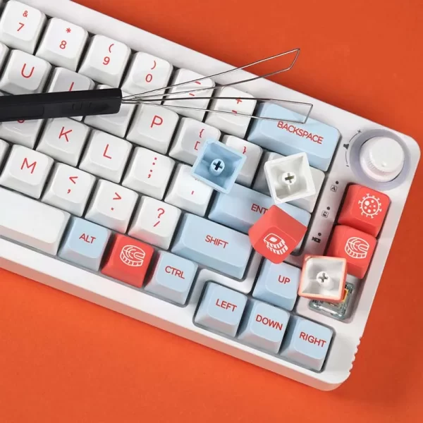 GMK+ Salmon MDA Custom Keycap Set - Image 4