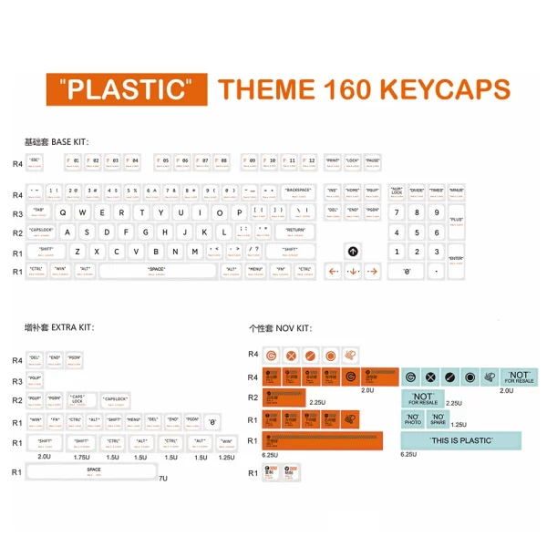 GMK+ Sublimation MDA Custom Keycap Set - Image 2