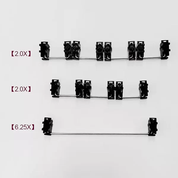 GMK+ Metal White Stabilizer PCB - Image 2