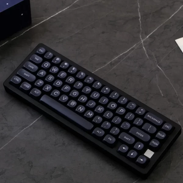 GMK+ Black Minimal MDA Custom Keycap Set - Image 5