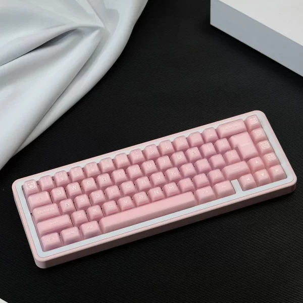 GMK+ Translucent Pink SA Custom Keycap Set - Image 4