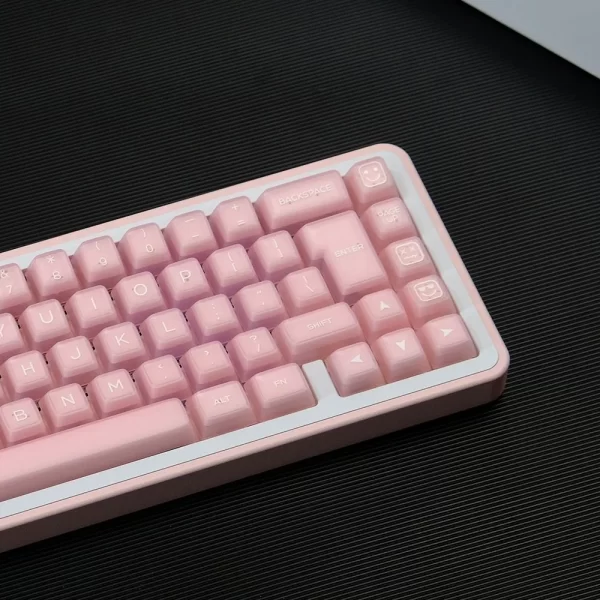GMK+ Translucent Pink SA Custom Keycap Set - Image 3