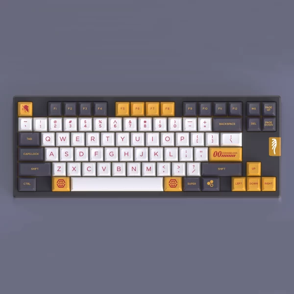 GMK+ Yellow Mustard SA Custom Keycap Set - Image 2