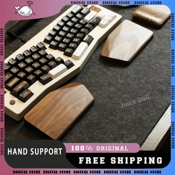 GMK+ Walnut Wrist Rest - Image 2