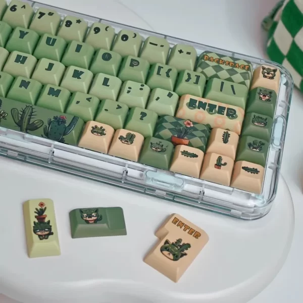 GMK+ Sting Cat KCA Custom Keycap Set - Image 2