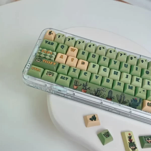 GMK+ Sting Cat KCA Custom Keycap Set - Image 4