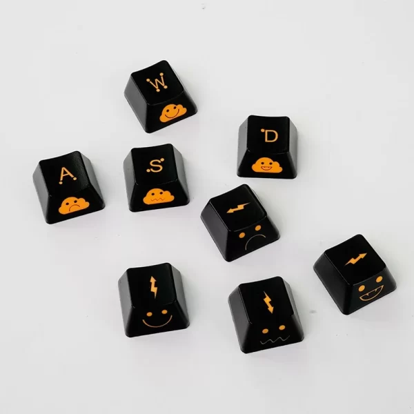GMK+ WASD Black Single Keycap - Image 4