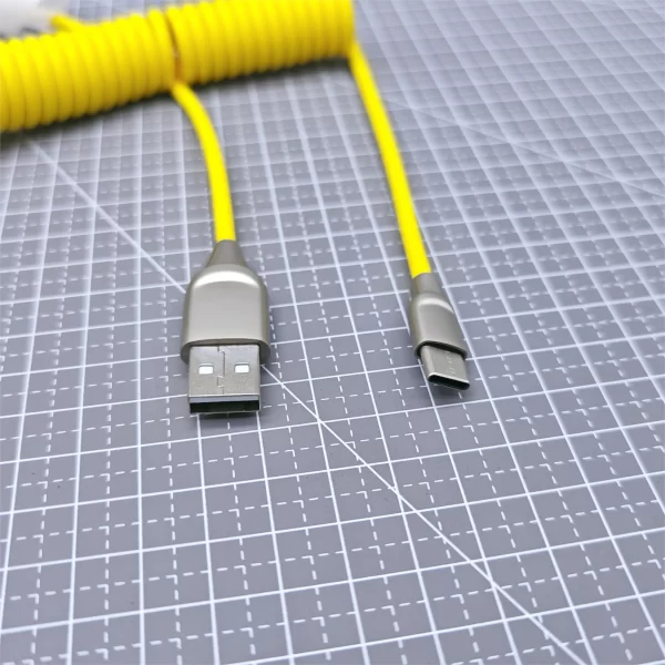 GMK+ Yellow USB - Type-C Cable - Image 4