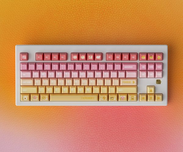 GMK+ Foodie KCA Custom Keycap Set