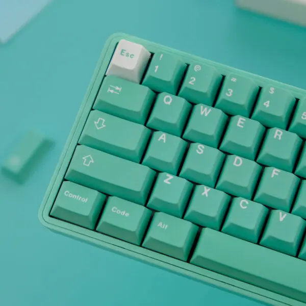 GMK+ MatterMint Cherry Custom Keycap Set - Image 2