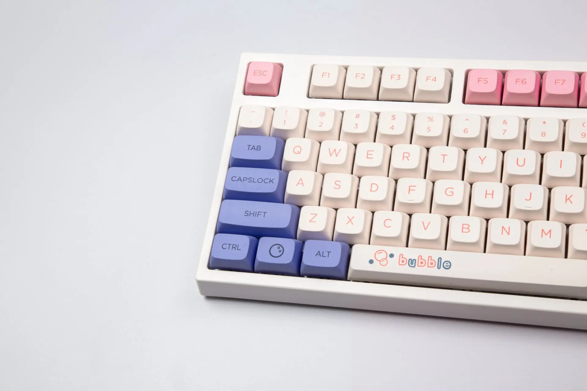 127 Keys PBT Keycap XDA Profile DYE-SUB Bubble Theme Personalized Keycaps For Cherry MX Switch NJ68 Mechanical Keyboard