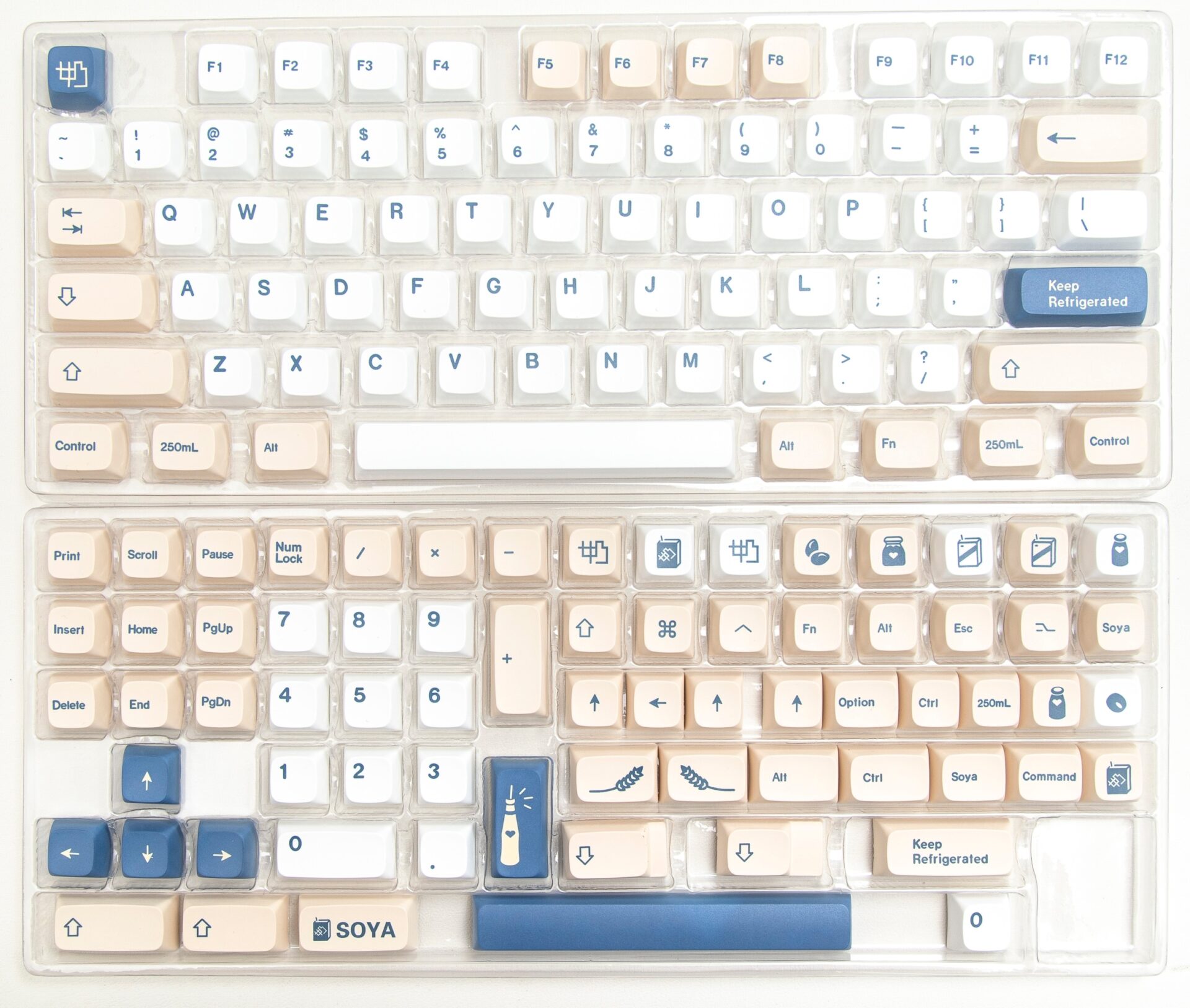 GMK+ SOYA Milk Series XDA Keycap Set GMK+ SOYA Milk Series XDA Keycap Set