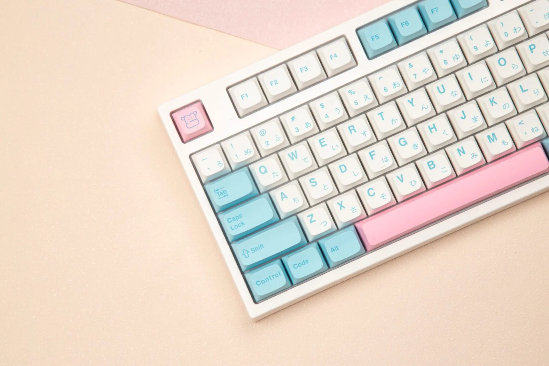 127 Key PBT Keycap DYE-SUB XDA Profile Personalized Milk Cover Japanese keycaps For Cherry MX Switch Mechanical Keyboard