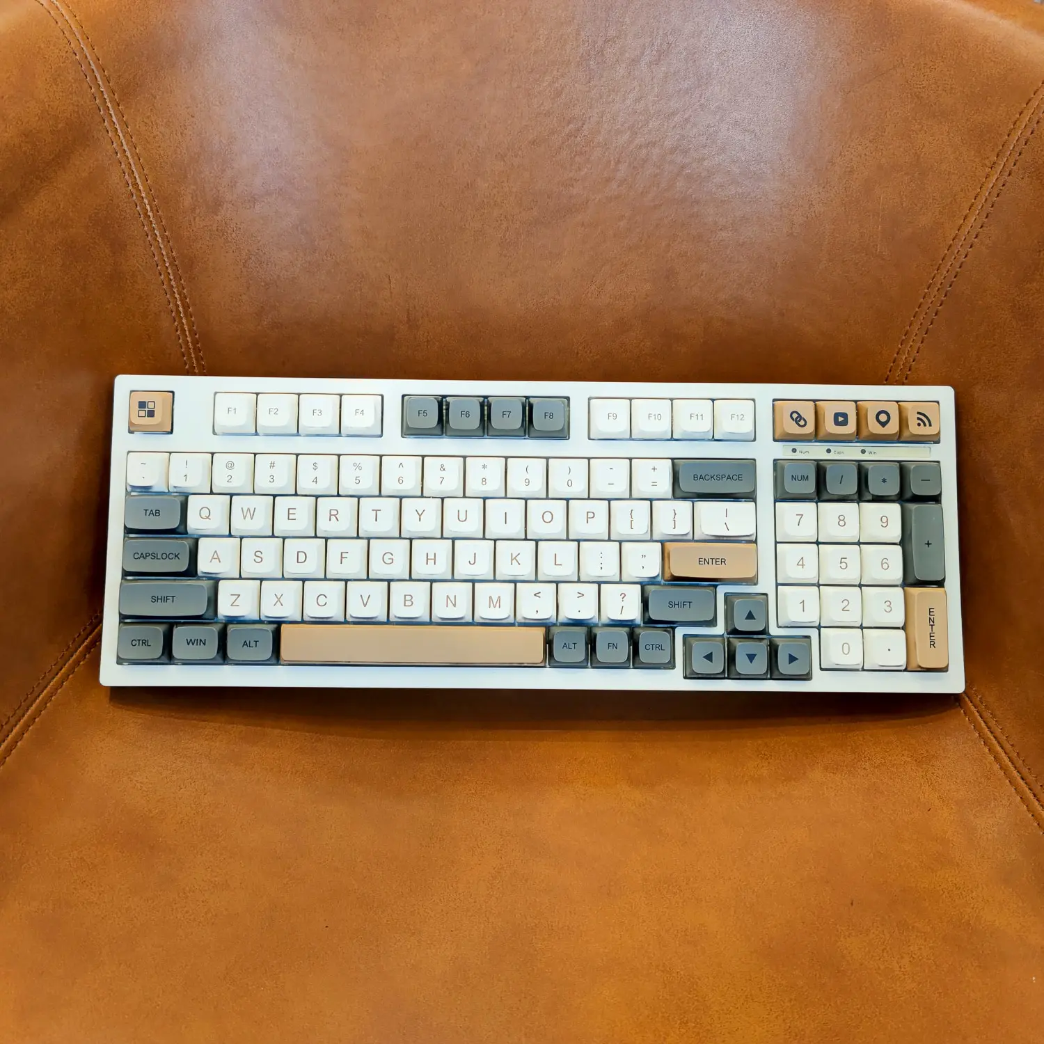 125 Keys XDA Profile Keycaps Dye Sublimation PBT Key Caps For MX Switch Mechanical Keyboard Cherry Layout GMMK Pro XDA Keycaps