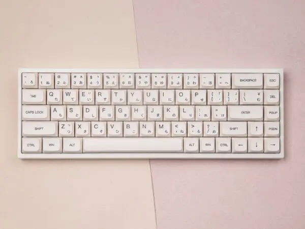 GMK+ MILKY Series XDA Keycap Set
