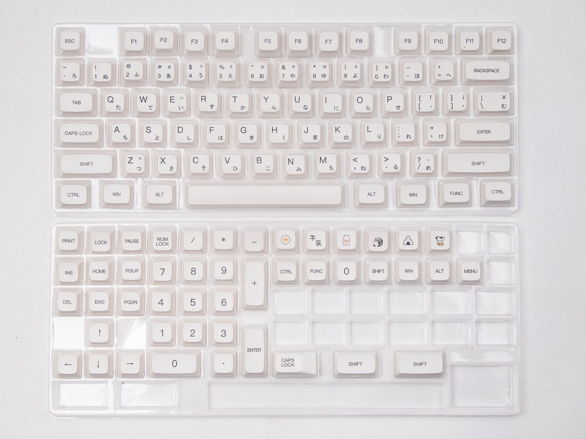 GMK+ MILKY Series XDA Keycap Set GMK+ MILKY Series XDA Keycap Set