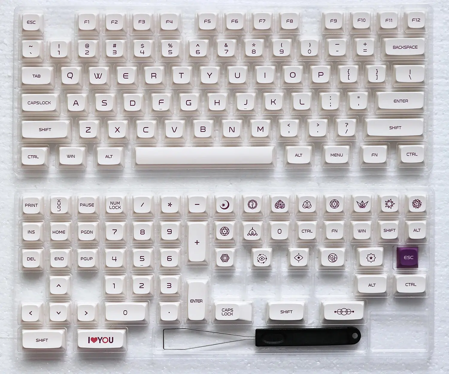 GMK+ Astrology Series XDA Keycap Set
