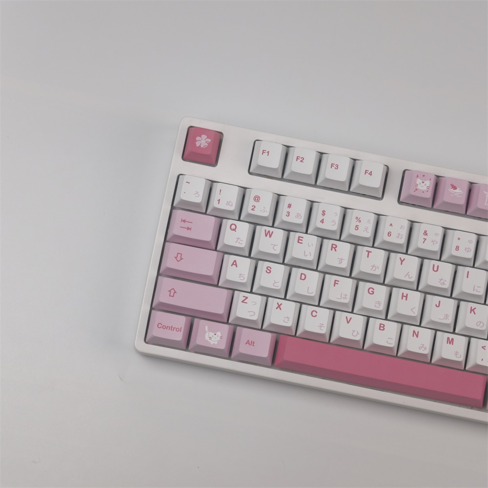 GMK+ Sakura Cat Series Keycap Set GMK+ Sakura Cat Series Keycap Set