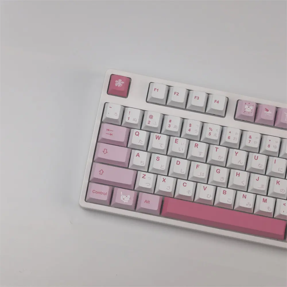 GMK+ Sakura Cat Series Keycap Set