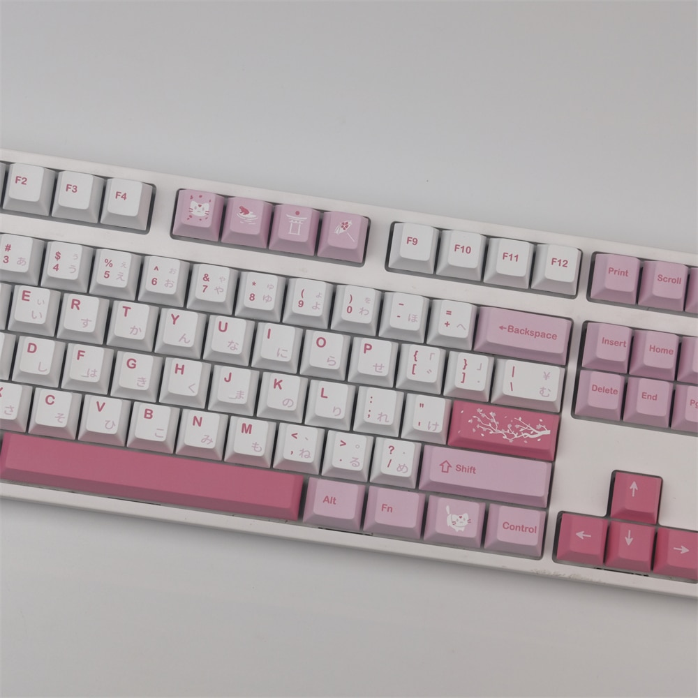 GMK+ Sakura Cat Series Keycap Set GMK+ Sakura Cat Series Keycap Set