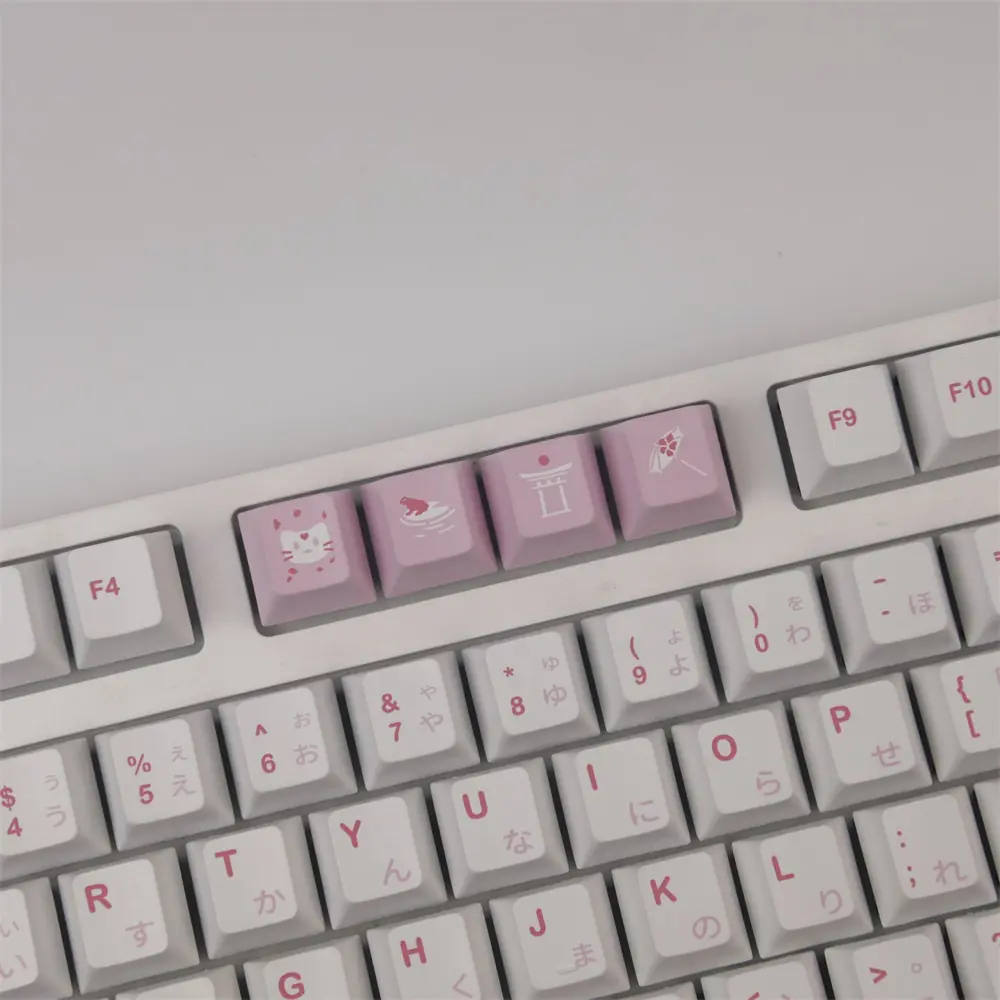 GMK+ Sakura Cat Series Keycap Set