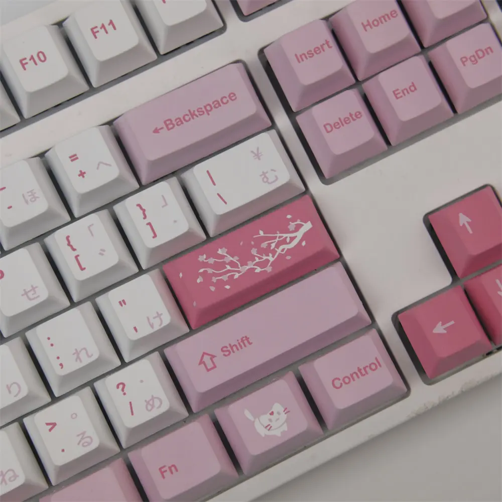 GMK+ Sakura Cat Series Keycap Set