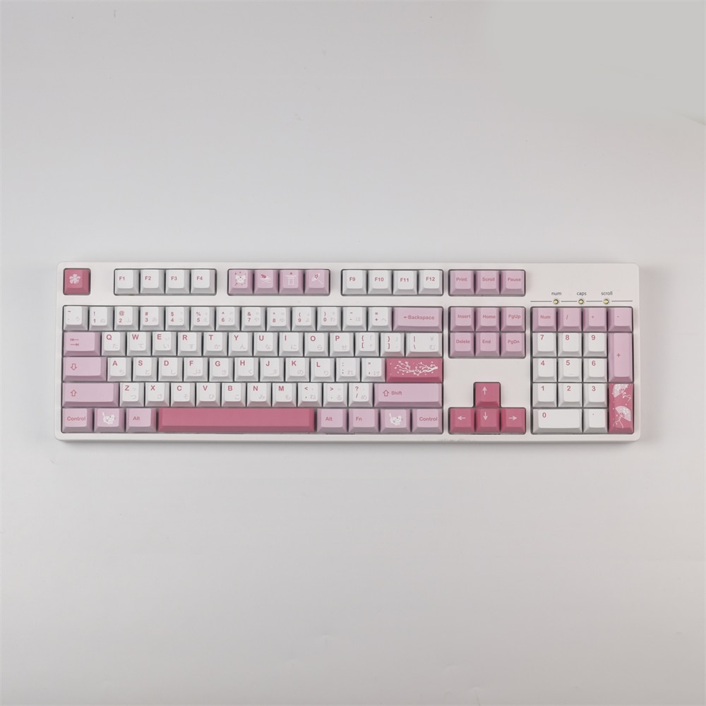 GMK+ Sakura Cat Series Keycap Set GMK+ Sakura Cat Series Keycap Set