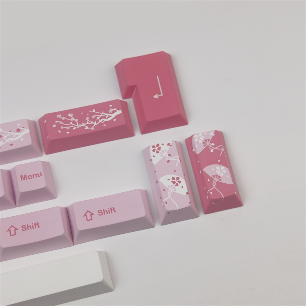 GMK+ Sakura Cat Series Keycap Set GMK+ Sakura Cat Series Keycap Set
