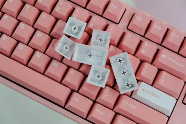 GMK+ Peach Blossom Series Cherry Custom Keycap Set