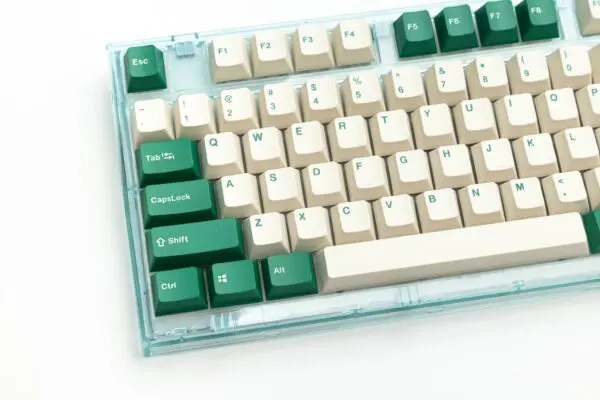 GMK+ Cheese Green Series OEM Custom Keycap Set