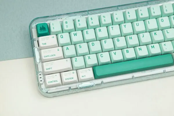 GMK+ Forest Green Series XDA Custom Keycap Set
