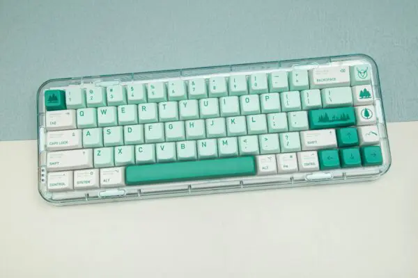 GMK+ Forest Green Series XDA Custom Keycap Set