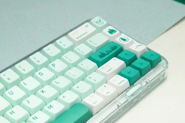 GMK+ Forest Green Series XDA Custom Keycap Set