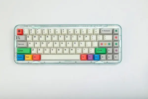 GMK+ Retro Lights Series Cherry Custom Keycap Set