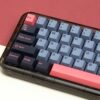 GMK + Red Popup Series Cherry Custom Keycap Set is a set of keycaps designed for gaming mechanical keyboards with MX switches,