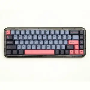 GMK + Red Popup Series Cherry Custom Keycap Set is a set of keycaps designed for gaming mechanical keyboards with MX switches,