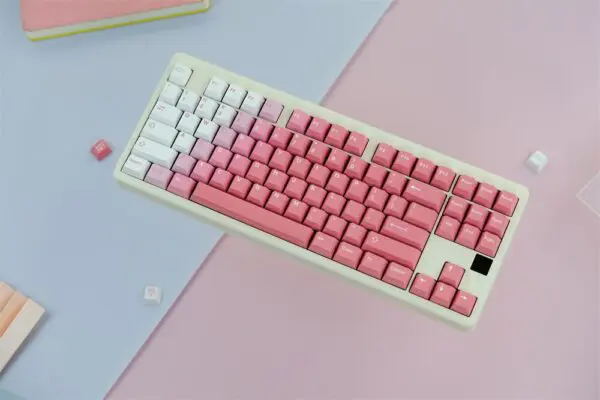 GMK+ Gradient Pink Series Cherry Custom Keycap Set