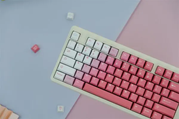 GMK+ Gradient Pink Series Cherry Custom Keycap Set