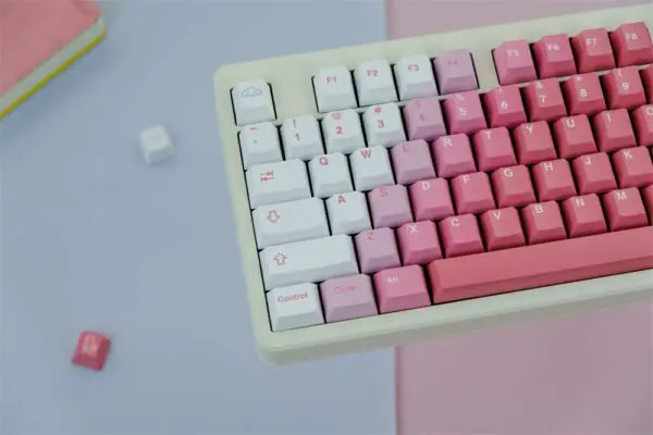 GMK+ Gradient Pink Series Cherry Custom Keycap Set
