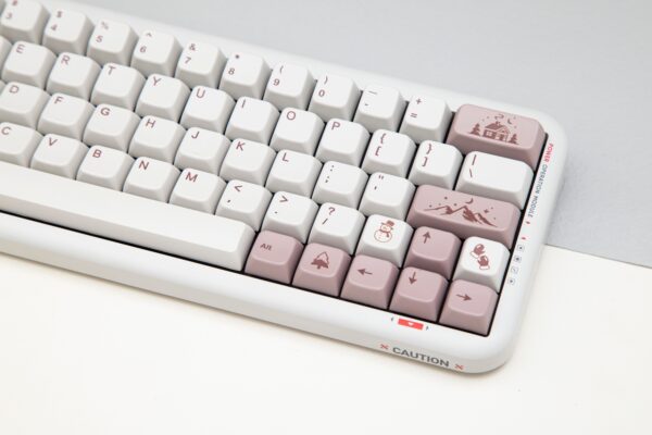 GMK+ Snowy Night Series MDA Custom Keycap Set