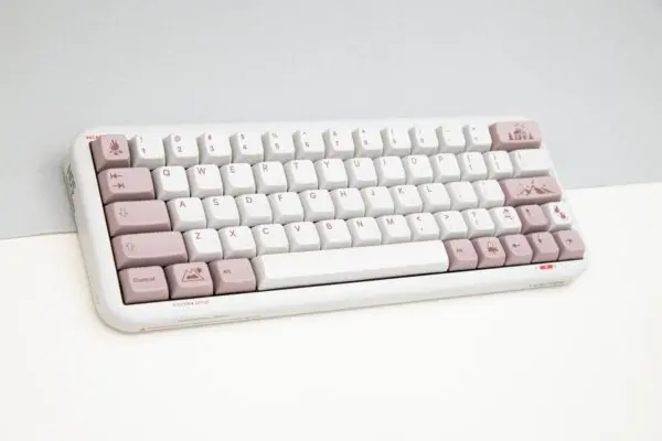 GMK+ Snowy Night Series MDA Custom Keycap Set