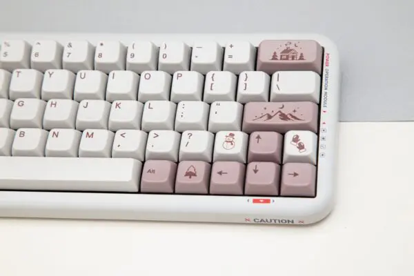 GMK+ Snowy Night Series MDA Custom Keycap Set