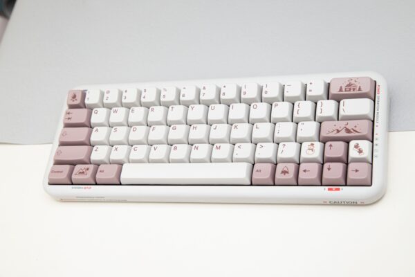 GMK+ Snowy Night Series MDA Custom Keycap Set